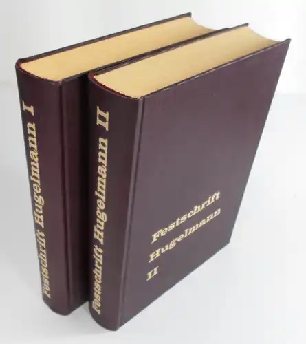 Wegener, Wilhlem (Hg.): Festschrift für Karl Gottfried Hugelmann zum 80. Geburtstag am 26. September 1959 dargebracht von Freunden, Kollegen und Schülern. Herausgegeben in 2 Bänden. 