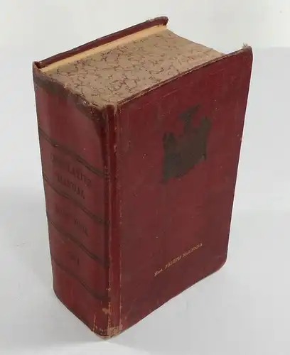 Hamilton, James A: Manual for the use of the Legislaturre of the State of New York 1924. 