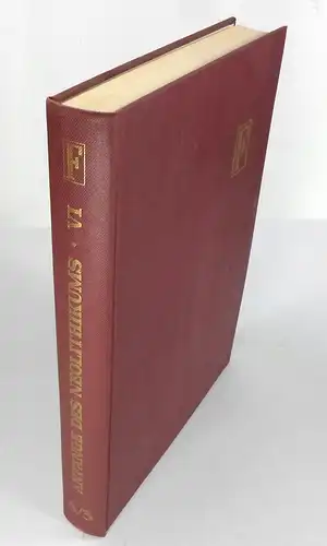 Lüning, Jens (Bearb.): Die Anfänge des Neolithikums vom Orient bis Nordeuropa. Herausgegeben von Hermann Schwabedissen unter Mitwirkung zahlreicher Fachwissenschaftler. Teil VI - Frankreich. (Fundamenta, Reihe A, Band 3). 