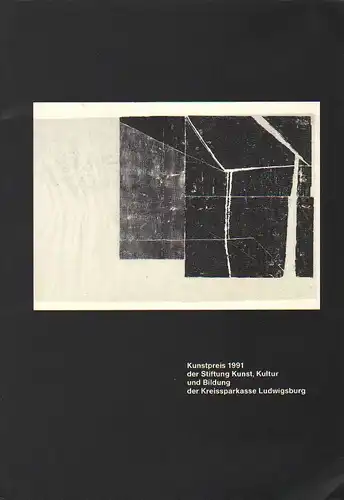 Baum, Thomas [Konzept.]: Holzschnitt heute, Kunstpreis 1991., Katalog zur Ausstellung der Arbeiten in der Drucktechnik Holzschnitt. 
