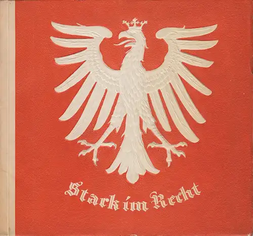 Verkehrs- u. Wirtschaftsamt der Stadt Frankfurt a. M. (Hrsg.): Herzlich willkommen in Frankfurt. (Stark im Recht). 