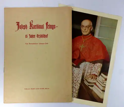 Dahl, Johannes: Joseph Kardinal Frings - 15 Jahre Erzbischof. 