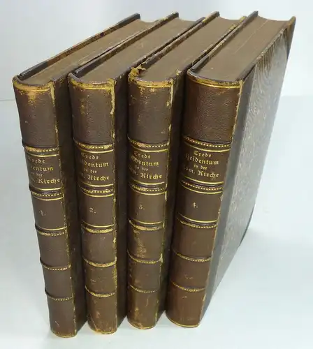 Trede, Theodor: Das Heidentum in der römischen Kirche. Bilder aus dem religiösen und sittlichen Leben Süditaliens. (4 Bde.). 