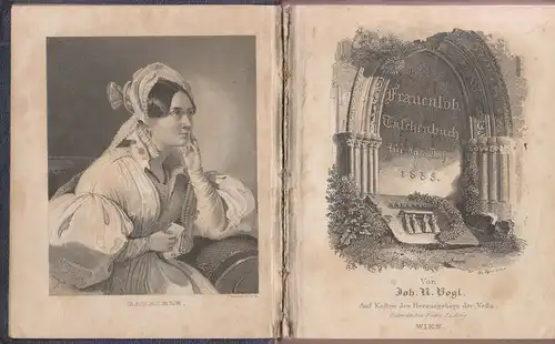 Vogl, Joh. N. (Verantw.): Frauenlob. Ein Taschenbuch für das Jahr 1835. 