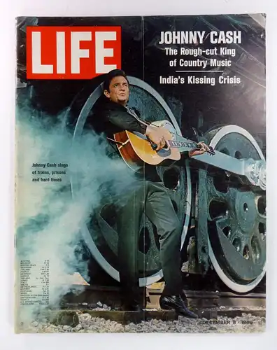 (Life Atlantic): LIFE Magazine. Dezember 8, 1969 Vol. 47, Number 12. (Cover: Johnny Cash). 