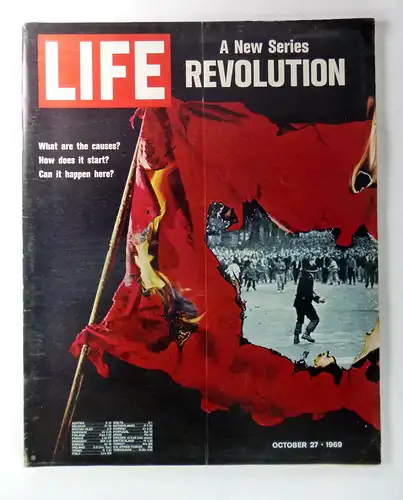 (Life Atlantic): LIFE. International Edition.October 27, 1969. Vol. 47, No.9. A new Series Revolution. 