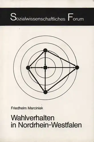Marciniak, Friedhelm: Wahlverhalten in Nordrhein-Westfalen, 1948 - 1970. Eine statistisch-ökologische Analyse. (Sozialwissenschaftliches Forum).