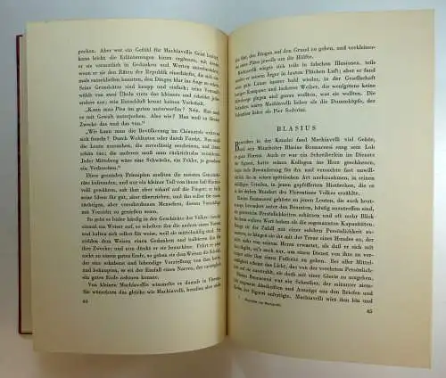Prezzolini, Giuseppe: Das Leben Nicolò Machiavellis. Übersetzung aus dem Italienischen von Theodor Lücke. Mit Holzschnitten von A. Paul Weber. 