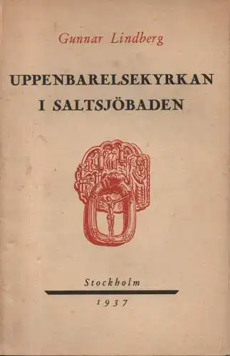 Lindberg, Gunnar: Uppenbarelsekyrkan i Saltsjobaden. 