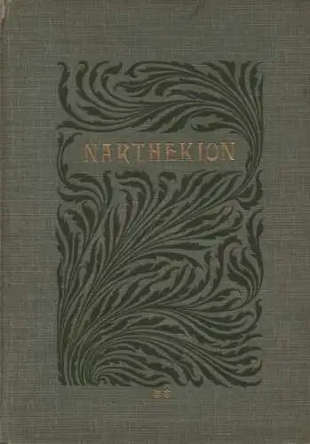 Witt, Otto Nikolaus: Narthekion, Neue Folge: nachdenkliche Betrachtungen eines Naturforschers. ( Narthekion ; 2). 