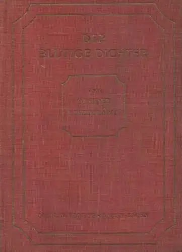 Kosztolányi, Dezso: Der blutige Dichter. (Mit Vorwort v. Thomas Mann). 