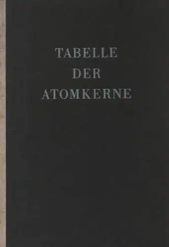 B. Dshelepow [Dzelepov] /  S. Petrowitsch [Petrovic]: Tabelle der Atomkerne. (Sowjetwissenschaft ; 11). 