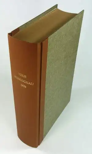 Mann, Golo / Hartung, Rudolf u.a. (Hg.): Neue Rundschau. Jahrgang 1978. Begründet von S. Fischer Verlag im Jahre 1890. Kompletter Jahrgang, gebunden. 