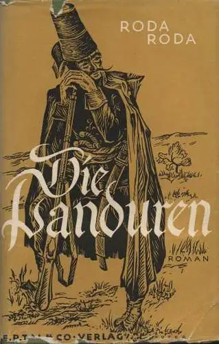 Roda Roda, Alexander (d.i. Sandor Fried. Rosenfeld) / Huter, Otto (Buchgestalter): Die Panduren. Roman einer Landschaft. 