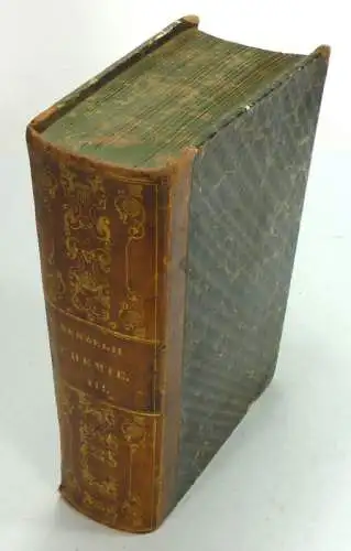 Berzelius, Jöns Jacob: Lehrbuch der Chemie. Bd.3 (apart). Mit einem besonderen Abdruck der Atomgewichts-Tabellen.