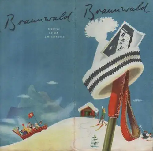 (ohne Autor): Braunwald. Schweiz. Suisse. Switzerland. (Reiseführer, 1939). 