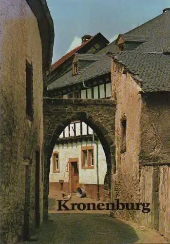 Vereinsgemeinschaft (Kronenburg) (Hrsg.): Kronenburg. Festschrift anläßlich der 700-Jahr-Feier der ersten urkundlichen Erwähnung im Jahre 1277 vom 6. bis 14. August 1977. 