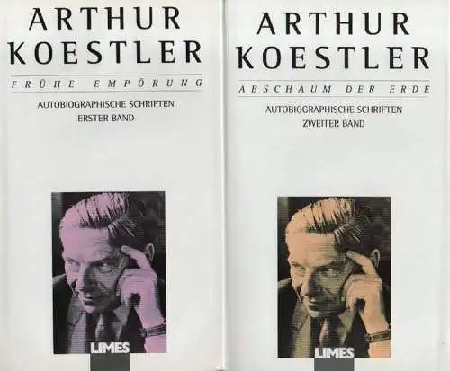 Köstler, Arthur: Autobiographische Schriften. Band 1: Frühe Schriften. Band 2: Abschaum der Erde. 2 Bände. 