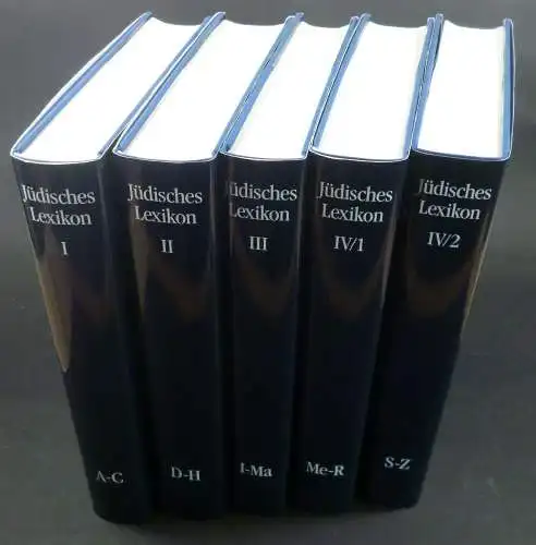 Herlitz, Georg / Kirschner, Bruno (Begr.): Jüdisches Lexikon. Ein enzyklopädisches Handbuch des jüdischen Wissens in vier Bänden. Unter Mitarbeit von über 250 jüdischen Gelehrten und.. 
