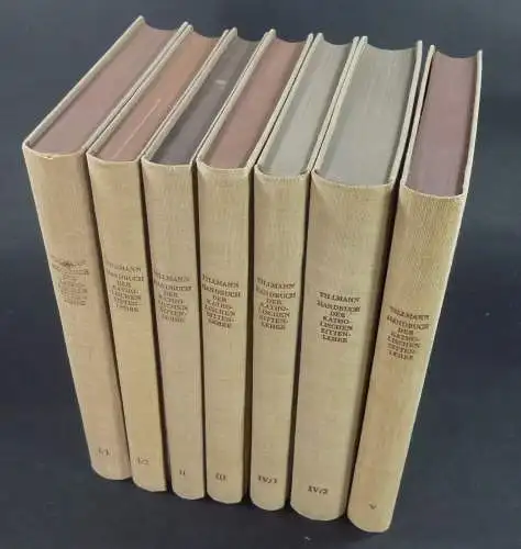 Steinbüchel, Theodor / Tillmann, Fritz / Schöllgen, Werner: Handbuch der katholischen Sittenlehre. 5 Bände in 7 Büchern:Band I,1   1. Halbband   Steinbüchel:.. 