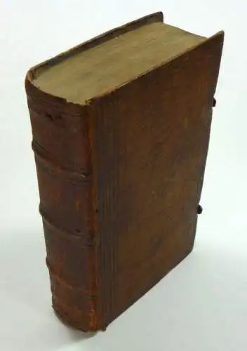 Croiset, Jean: Eintägige Geistliche Einöde. Durch alle Monathen einmalen zu erkisen. Erster Theil (1).  In Frantzösischer Sprach zu erst von einem Priester der Societet Jesu verfasset. Darauff ... in die Teutsche Sprach übertragen. 