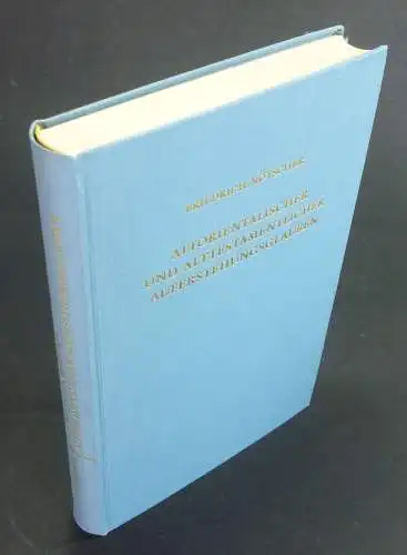 Nötscher, Friedrich: Altorientalischer und alttestamentlicher Auferstehungsglauben. Neudruck durchgesehen und mit einem Nachtrag herausgegeben von Josef Scharbert. 