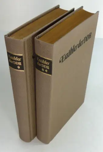 Lektorat für DDR-Literatur des Aufbau-Verlages (Hg.): Erzähler der DDR. Band I + II. 