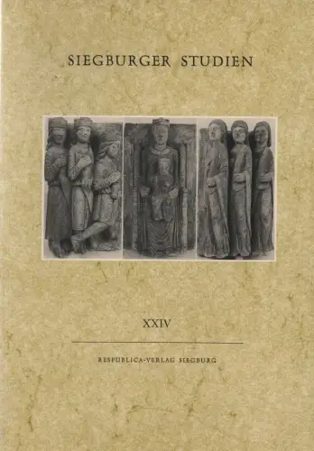 Rieden, Bernd: Das Pleiser Marienretabel: Forschungsbeitrag zur romanischen Steinskulptur der kölnisch-niederrheinischen Provenienz. (Siegburger Studien ; 24). 