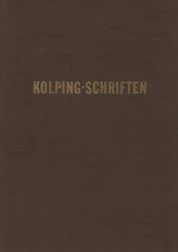Kolping, Adolph: Bilder aus Rom. (Adolph-Kolping-Schriften, 6). 