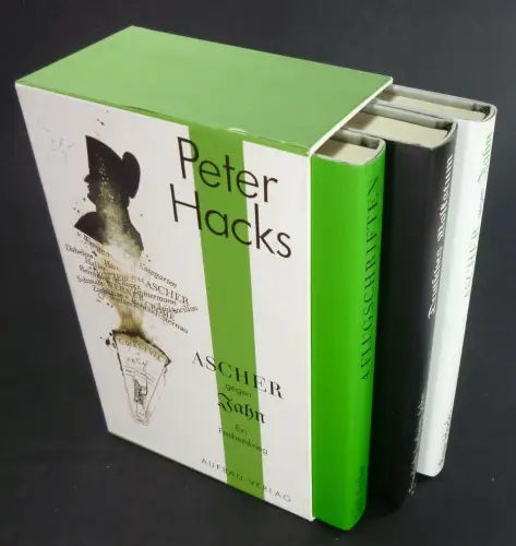 Hacks, Peter: Ascher gegen Jahn. Ein Freiheitskrieg + (Friedrich Ludwig Jahn:) Deutsches Volkstum + (Saul Ascher:) 4 Flugschriften. Eisenmenger der Zweite - Napoleon - Die Germanomanie - Das Wartburgfest. 
