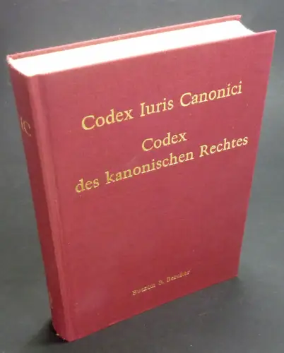 Johannes Paul I: Codex des kanonischen Rechtes. Lateinisch - deutsche Ausgabe. (Codex juris canonici. Auctoritate Ioannis Pauli Papa II. promulgatus). 