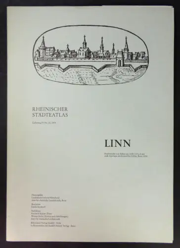 Rotthoff, Guido (Bearb.): Linn (Krefeld). Rheinischer Städteatlas, Lieferung IV Nr. 23, 1978. Reinhold Kaiser (Text). Werner Krötz (Karten und Abbildungen). Herausgeber: Landschaftsverband Rheinland, Amt für rheinische Landeskunde, Bonn). 