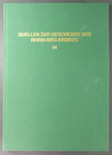 Fischer, Gert / Karl Schröder / Herbert Spicker (Bearb.): Die medizinische Topographie von Dr. Anton Lohmann. (Quellen zur Geschichte des Rhein-Sieg-Kreises. Herausgegeben von Heinrich Linn, Band 14). 
