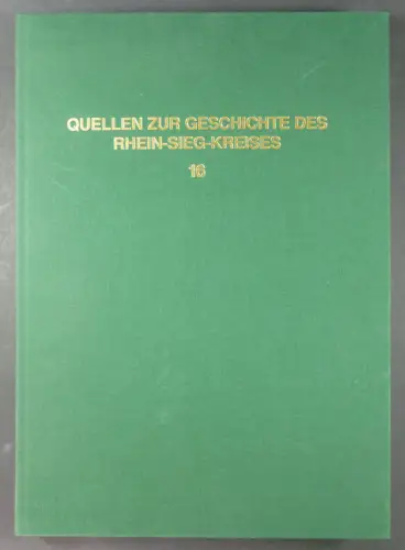Benz, Hartmut (Bearb.): Das Simultaneum in Seelscheid. Der Bestand VS 23 im Archiv des Rhein-Sieg-Kreises. (Quellen zur Geschichte des Rhein-Sieg-Kreises. Herausgegeben von Heinrich Linn, Band 16). 