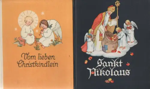 Bohatta-Morpurgo, Ida: Sankt Nikolaus + Vom lieben Christkind. (2 Bde.). 