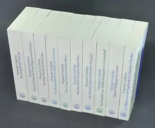 Reich-Ranicki, Marcel (Hg.): Deutsche Gedichte und ihre Interpretationen. 10 Bände (komplett). 