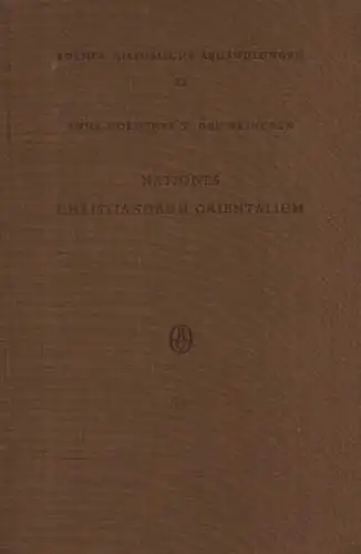 Brincken, Anna-Dorothee von den: Die Nationes Christianorum orientalium im Verständnis der lateinischen Historiographie. Von d. Mitte d. 12. bis in d. 2. Hälfte d. 14. Jahrhunderts. 