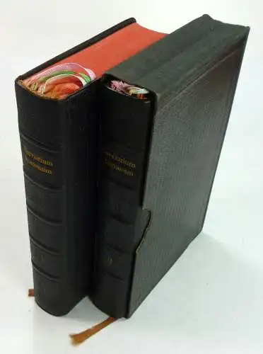 Papst Pius XII (Hg.): Breviarium Romanum. Ex decreto Sacrosancti Concilii Tridentini restitutum summorum Pontificum cura recognitum. Cum textu psalmorum e versione PII Papae XII auctoritate edita. Tomus Prior + Tomus Alter. 