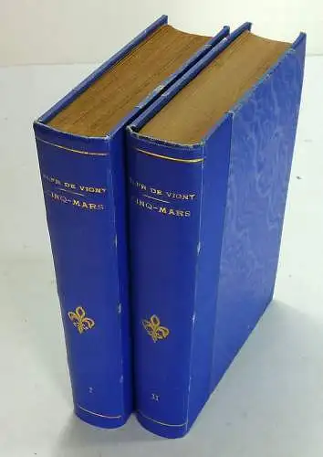 Vigny, Alfred de: Cinq-mars ou une conjuration sous Louis XIII. Bd.1 und Bd.2 (in 2 Bde.). 