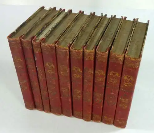 Klopstock, Friedrich Gottlieb: Klopstocks sämmtliche Werke. (in 10 Bde.). Vollständige Ausgabe. 
