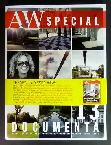 Hantelmann, Christa von: A&W Architektur und Wohnen. Heft 3/2012 + Special Documenta 13. 