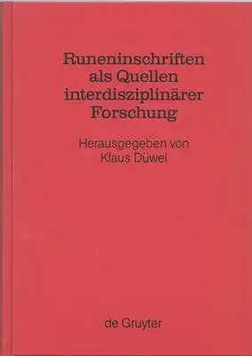 Runeninschriften als Quellen interdisziplinärer Forschung