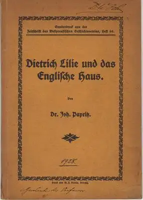 Dietrich Lilie und das Englische Haus