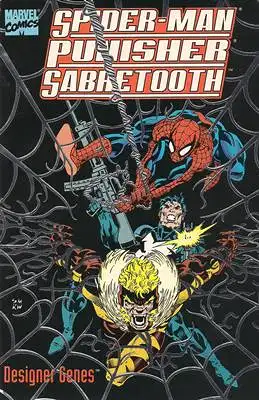 Havanagh, Terry: Spider-Man Punisher Sabretooth - Designer genes. 