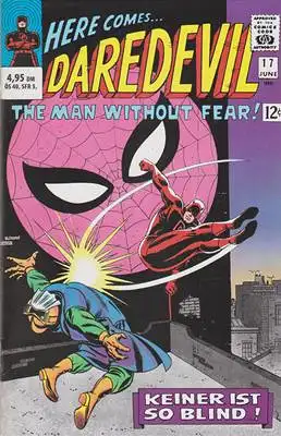 Lee, Stan: Daredevil # 17 Der Mann ohne Furcht - Keiner ist so blind. 