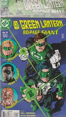 Jordan, Hal / Kyle Rayner / G'Nort: Green Lantern 80 Page Giant No. 1 and 2. 