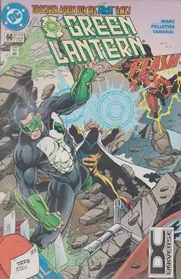 Marz, Ron / Paul Pelletier / Romeo Tanghal: Green Lantern and the Flash # 66 / SEPT 95. 