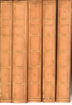 Boccaccio, Giovanni di / Krell, Max (Hrsg.): Rösl-Klassiker - Giovanni di Boccacio - Gesammelte Werke in 5 Bänden. 