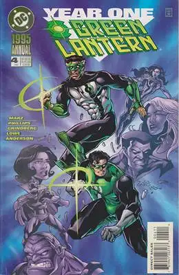 Marz / Phillips / Grindberg / Lowe / Anderson: Green Lantern Annual # 4 - Year One - 1995 Annual. 