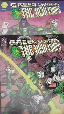 Dixon, Chuck: Green Lantern - The New Corps - Book 1 and 2. 